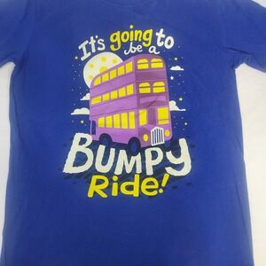 Gildan Harry Potter Knight‎ Bus T-Shirt Bumpy Ride Graphic Tee Large